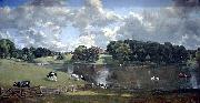Wivenhoe Park, Essex, Wohnsitz des Major-Generals Rebow John Constable